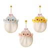 Colorful Egg Duck Coral Fleece Hand Towel Water Absorbent Quick Dry Handkerchief Wipe Children Adults Soft Hand Towel