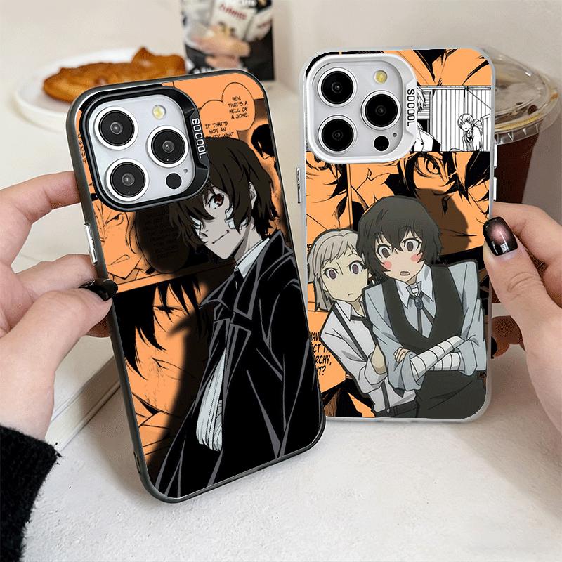Мягкий чехол для телефона Bungo Stray Dogs для iPhone 15 16 17 Pro Max 17Air 16E 14 Plus 13 12 Mini, противоударная задняя крышка