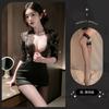 Sex Underwear Skinny Hip Skirt Sexy Secretary Uniform Seduction Deep V Breast Lace Sex Clothing