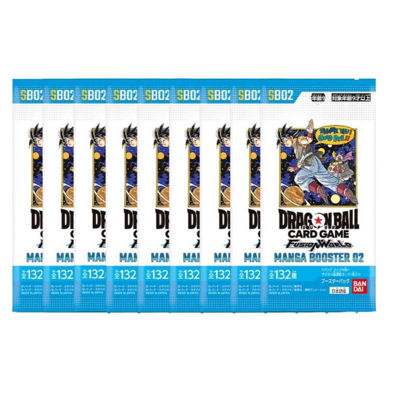 Dragon Ball TCG Fusion World Карточная игра Японское издание Дополнительный набор Манга Бустер 02 Коллекция на тему Комиксов