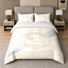 3Pcs Bedding SetDerby County Soft Bed Sheet and Two Pillowcases Home Bedroom Decor