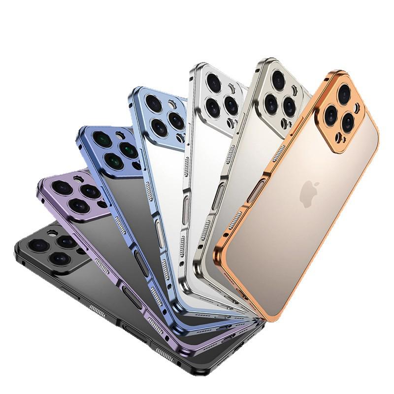 Алюминиевый сплав iPhone 15 Pro, бампер с теплоотводом и пряжкой в виде морского конька