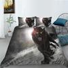 Wolf Series Polyester Bedding Two Or Three Piece Digital Printing Wishshopify
