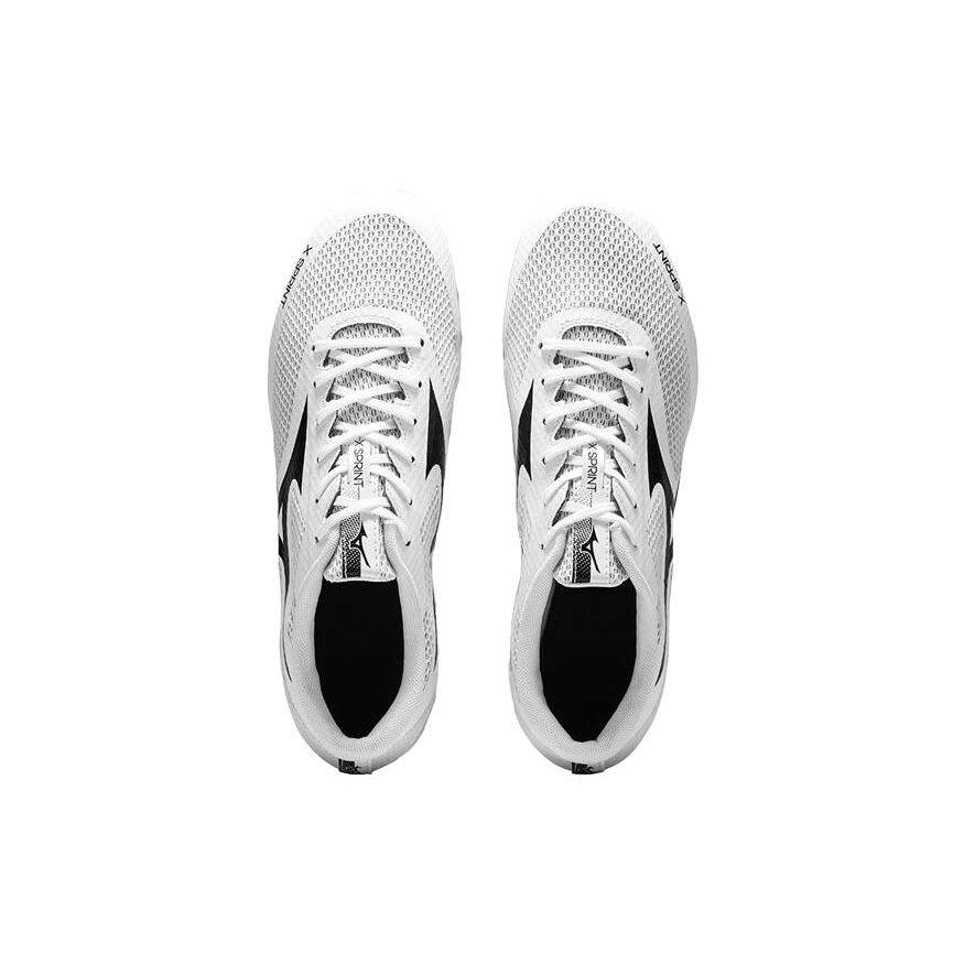 Mizuno X Sprint White Black Unisex Sneakers U1GA232403