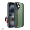 Применимо к чехлу для мобильного телефона iPhone16 Pro, матовое покрытие с ощущением кожи, умный сенсорный Ai-кнопка, чехол для мобильного телефона Apple 17e с ощущением кожи