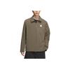 Adidas Куртка Fustl 11 Logo Sports Casual Polo Jacket Men Jacket Green Brown JE3685