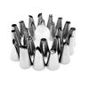 New 24 Pcs Icing Piping Nozzles Tips Cake Sugarcraft Pastry Decor Baking Tools Kit