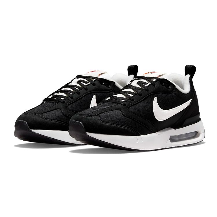 Nike Кроссовки Air Max Dawn GS Черно-белые Детские Металлик-Серебристый Голландский-Оранжевый Пик-Белый DH3157-002