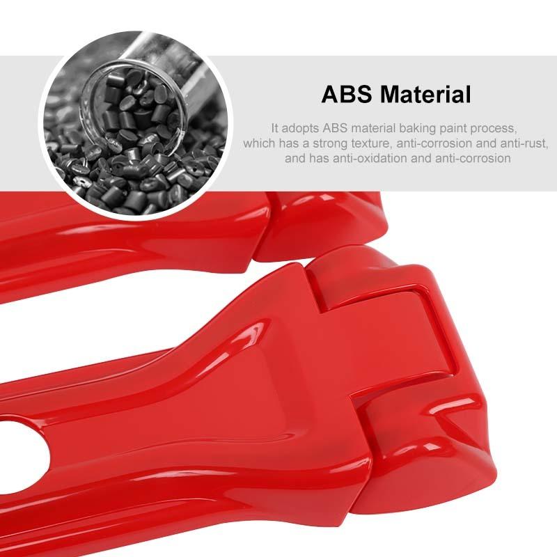 ABS капот двигателя автомобиля крепление для запасного колеса шарнирная ручка украшение корпуса наклейка наклейка для Jeep Wrangler JL 2018 Up 4-дверная версия Внешние аксессуары