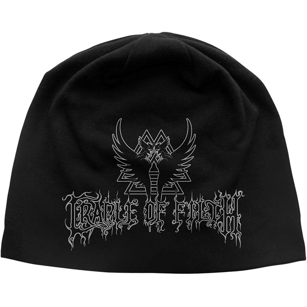 Шапка бини унисекс для взрослых Cradle Of Filth с символом валькирии