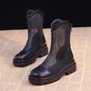Breathable Martin Boots Women's 2025 New Spring and Summer Thin Short Boots Versatile Casual Thick-soled Mesh Hollow Cool Boots