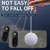 For Google Pixel 9 Magnetic Case WANLONFENG SD1 Series Nappa Texture PC TPU Phone Cover