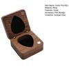 Wooden Guitar Pick Box Guitar Picks Portable Guitar Plectrum Holder Pick Organizer Case for Musicians Travel Daily Storage