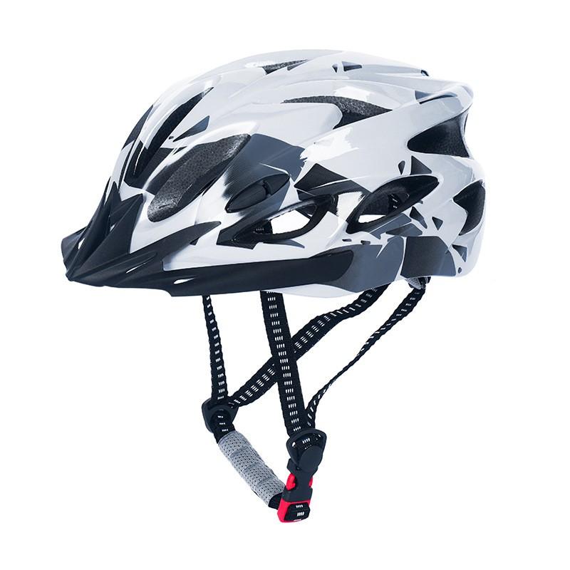 Unisex Bicycle Helmet Road Mountain Biking One-Piece EPS Construction Adjustable 54-62cm