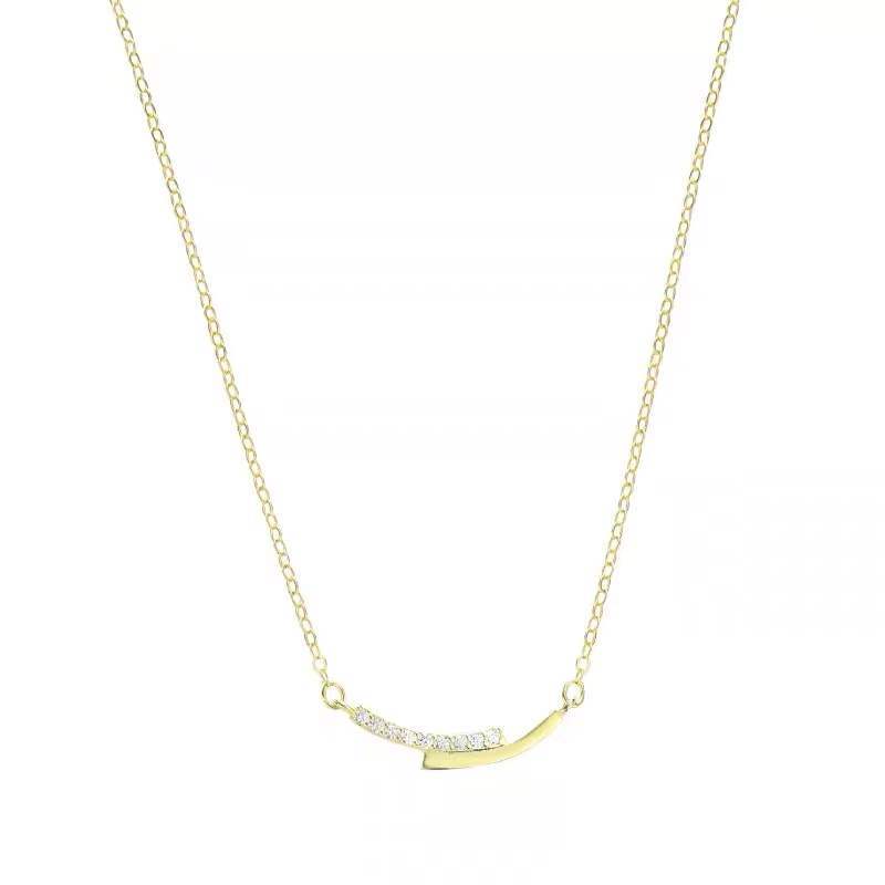 S925 Sterling Silver Light Luxury High-Grade Necklace Simple Temperamental All-Match Exquisite Niche Clavicle Chain for Women