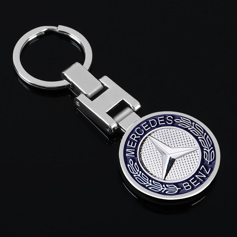 1 шт. Эмблема автомобиля Брелок Стайлинг Кольцо для ключей Аксессуары Для Mercedes-Benz AMG C500 C200 C300 A B C E GLA CLA GLK GL ML GLE W204 W205 W203 W211 W212 W213