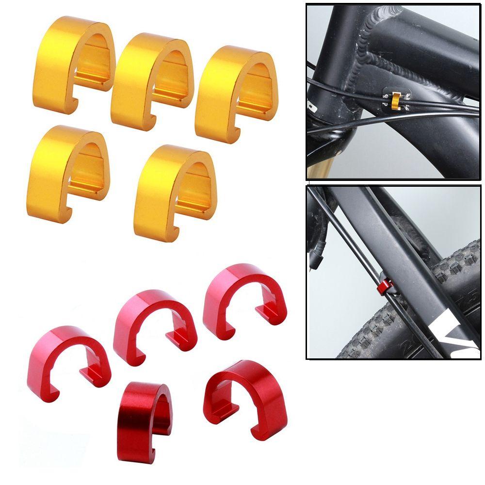 Hose Accessories Derailleur Lines Case Brake Cable/Line Buckles C-buckle Clasps C Shape Clips