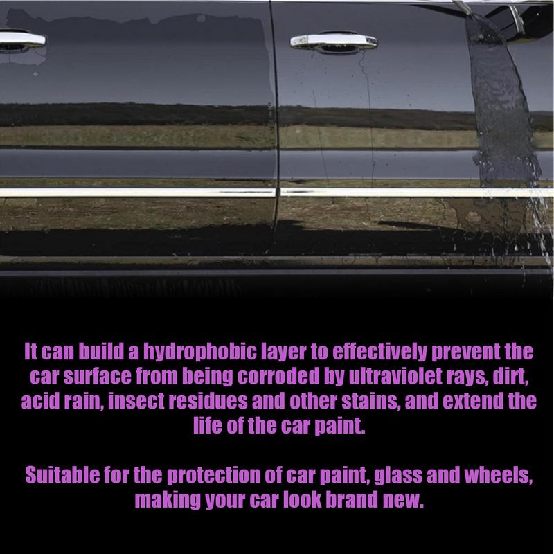 Высокозащитный быстродействующий спрей для покрытия 100 мл, керамическое покрытие с губкой, мягкий, мощный, многофункциональный, для обслуживания автомобиля
