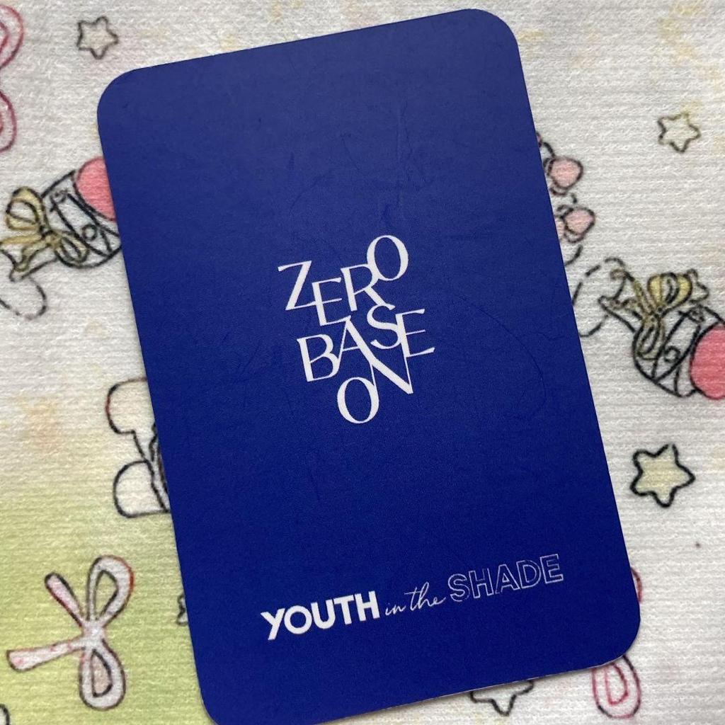 [USED] zb1 3rd week Kim Gyubin Sanok Zebewan pre-recorded trading card