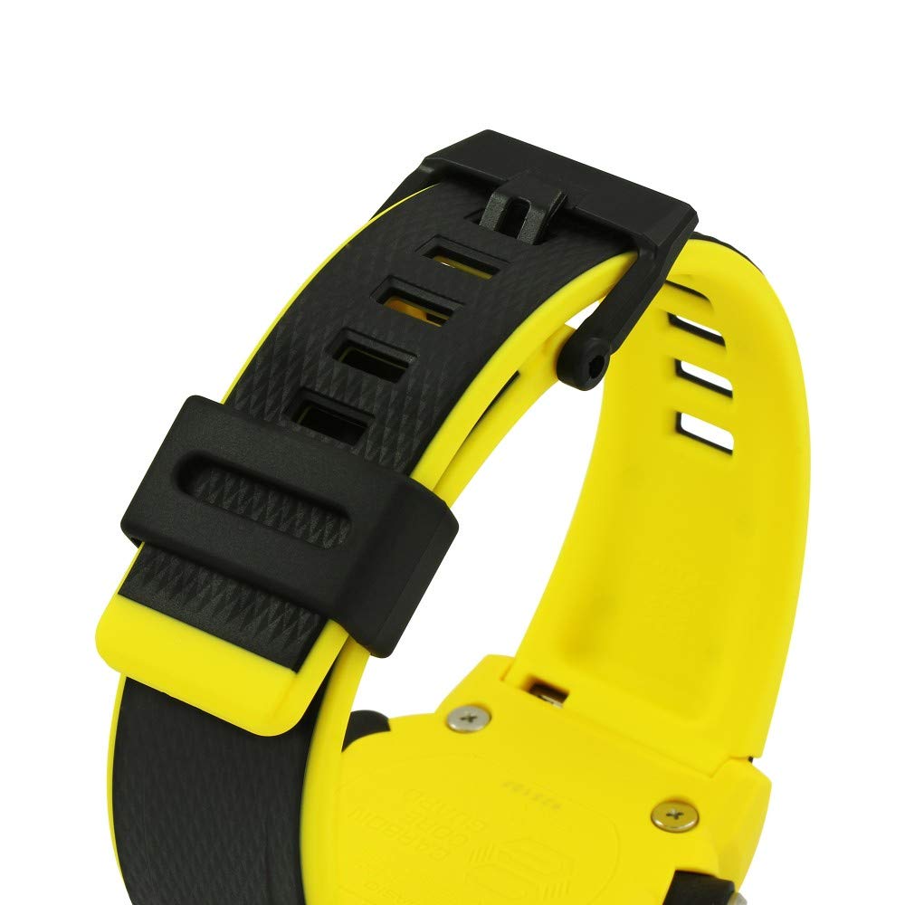 CASIO G-SHOCK Carbon Core Guard GA-2000-1A9 мужские желтые часы