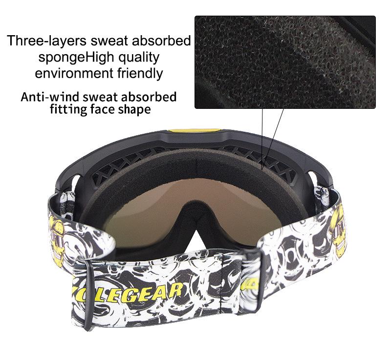 Тактические очки для мотоциклетного шлема CG18 – очки для езды с защитой от ветра и песка и маской