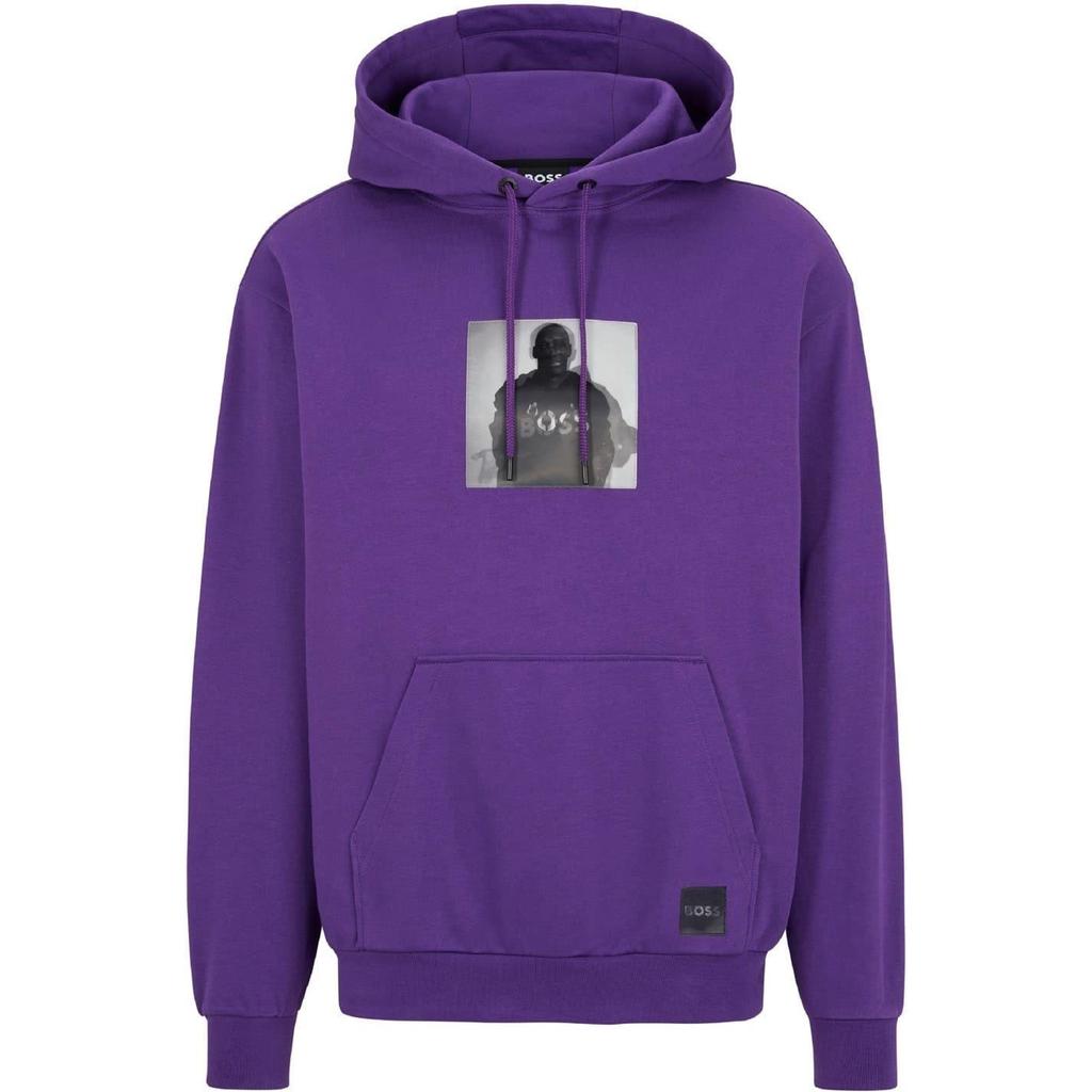 Boss Mens Silhouette Pullover Hoodie