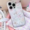 Милый щенок Чехол для мобильного телефона iPhone16/17promax для Apple 15 белый фон imd14/13 девушка Air