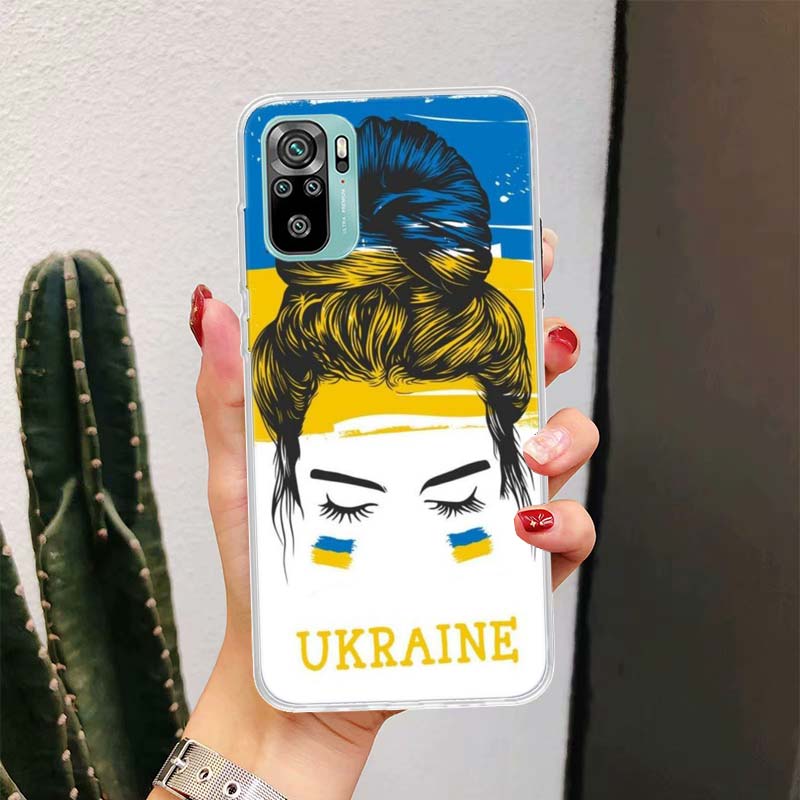 Украина Красивые Арт Девушки Для Xiaomi Poco X6 X3 Nfc X5 X4 F6 F5 Pro Чехол Для Телефона F4 Gt F3 F2 F1 M5S M4 M3 M2 5G Fundas Coque X3