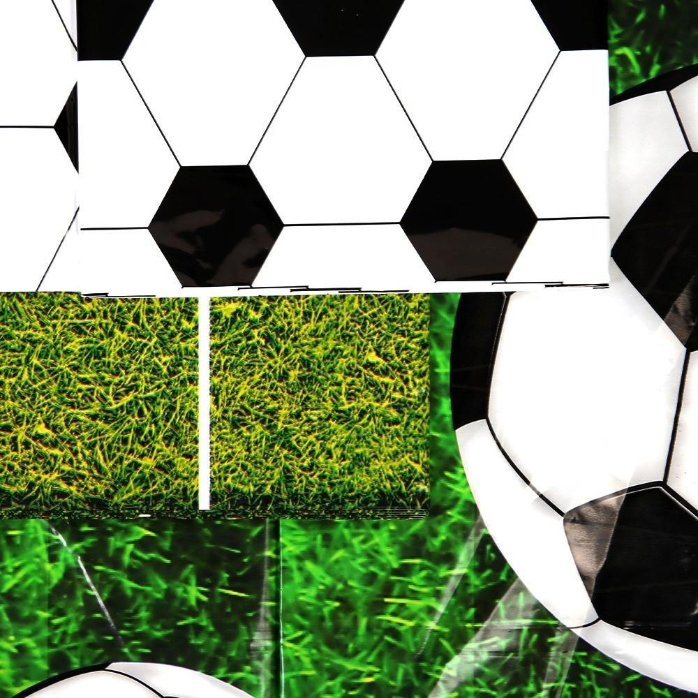 Disposable Football Theme Tablecloth Plastic Soccer Banner Soccer Table Cover Table Decor