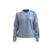 Under Armour UA Rival Terry Colorblock Crewneck Sweatshirt Women Tops Pastel-Blue 1370943-438