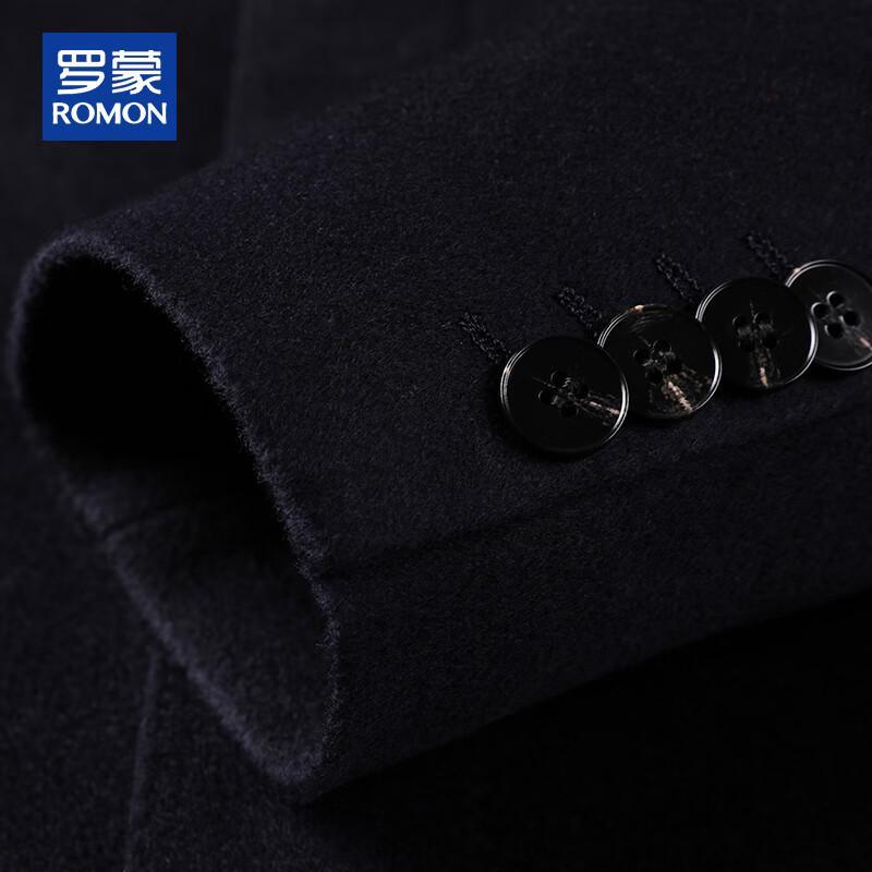 ROMON Мужское пальто средней длины из смесовой кашемировой шерсти с подкладкой из гусиного пуха