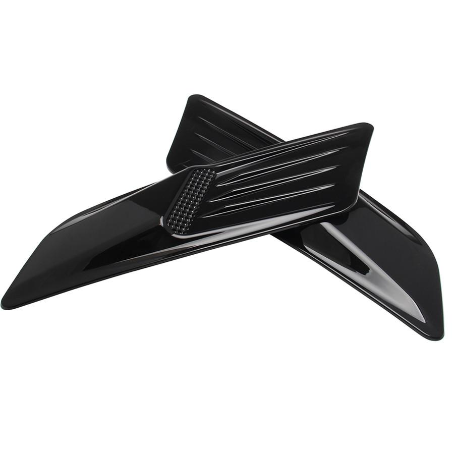 2x Car Air Flow Intake Hood Vent Bonnet Cover For Ford Mustang 2015-2017