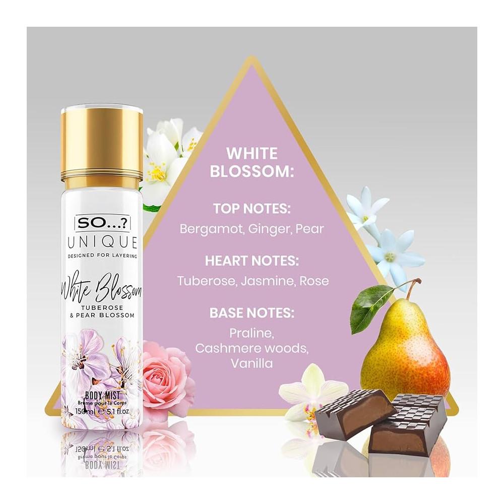 So Unique - Brume pour le Corps - Fleur Blanche 150ml -