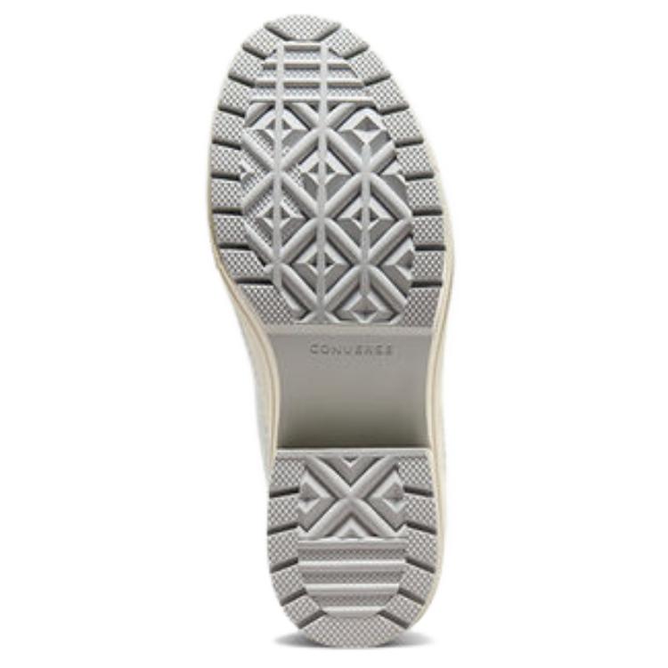 Converse Chuck 70 De Luxe High-Top Canvas Shoes Women Sneakers Gray White A07551C