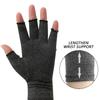 Удобные перчатки без пальцев для артрита, дышащие, для велоспорта, для занятий спортом, для облегчения боли в суставах