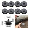 8x Car Floor Mat Clips Nylon Sturdy Professional Holder Clamps Kit Carpet