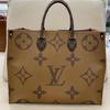[Б/У] Onthego GM 'Коричневый канвас Monogram/Коричневый канвас Monogram Reverse' - Очень хорошее состояние #I4YB68