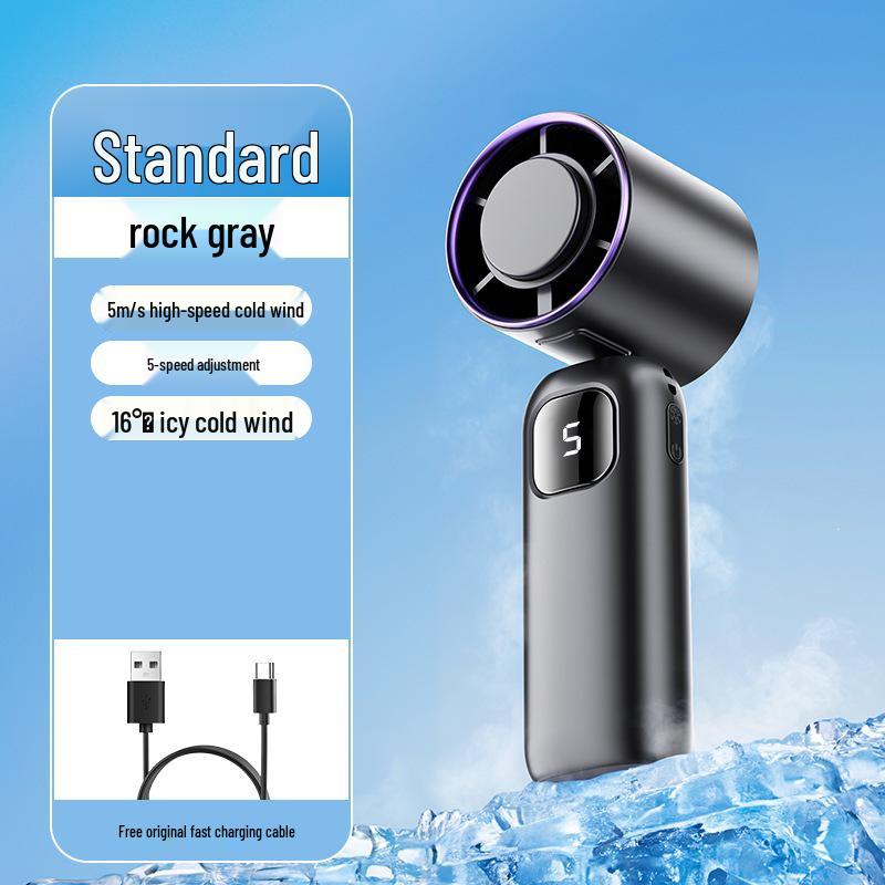 2026 High-Speed Silent Mini Fan for Dorms - Portable Summer Cooler