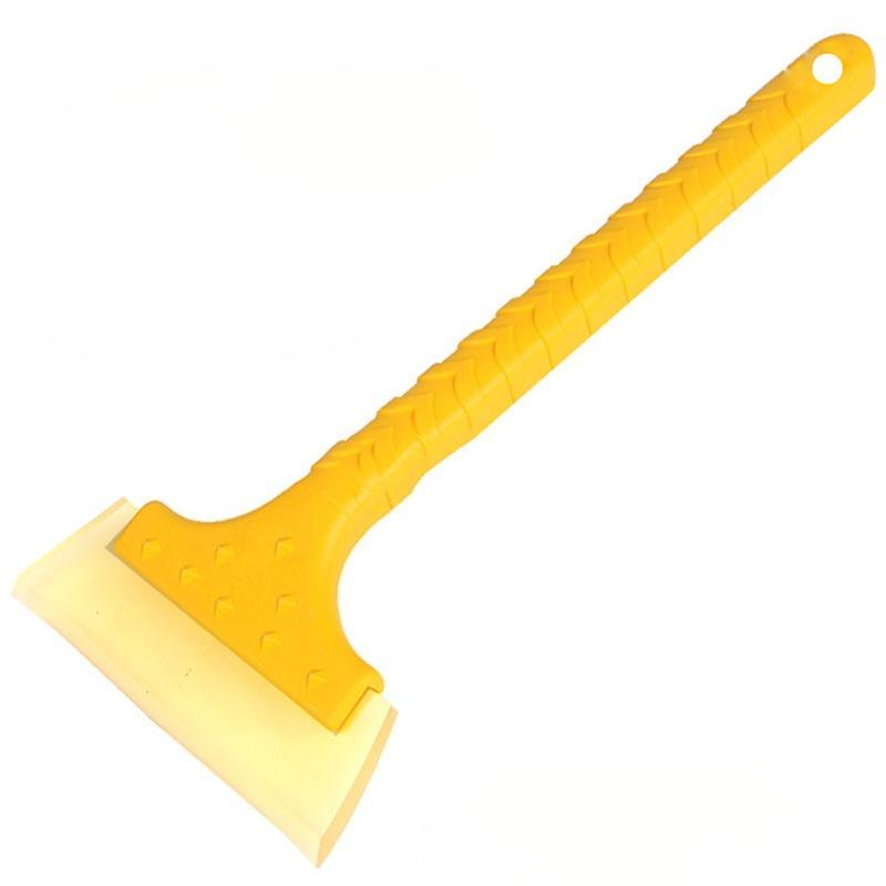 Screwless Telescopic Bull Bar Snow Scraper, Car Snow Scraper, Defrosting and De-icing Shovel, Snow Brush Tool for Snowplows