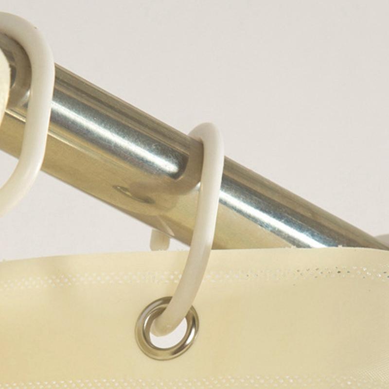 Занавески для душа в ванной комнате PEVA Водонепроницаемая утолщенная занавеска для ванной с крючками из нержавеющей стали с металлическими люверсами Занавеска для душа