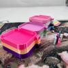 DIY Craft Large Diamond Painting Tray Large Capacity Beading Plates Beads Sorting Storage Tray Embroidery With Cover