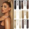 Ponytail Extension Wrap Around Long Straight Pony Tail Hair 22 Inch Synthetic Hairpiece