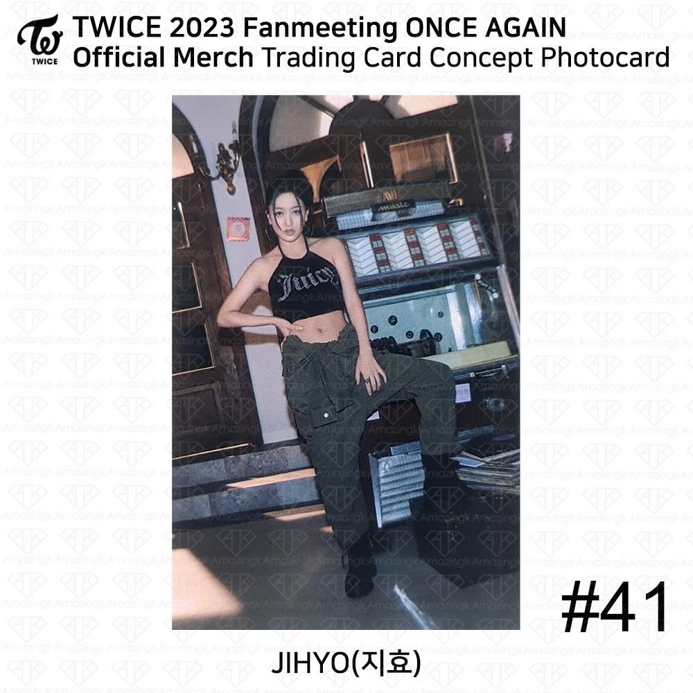 Twice Фан-встреча «ONCE AGAIN» в честь 8-й годовщины. Всплывающая карточка с коллекционной карточкой MD.