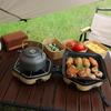 Portable Detachable Card Design Camping Gas Stove for Outdoor Cooking for Outdoor Cookware Use