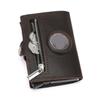 Rfid Wallets for Men with Airtags Holder Genuine Leather Credit Id Card Holder Rfid Protected Wallet