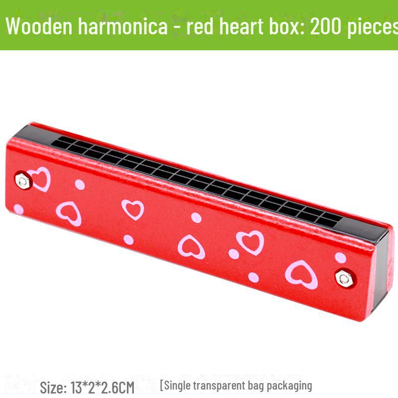 Высококачественная деревянная литая губная гармошка - идеальный музыкальный подарок для детей детского сада и учеников начальной школы