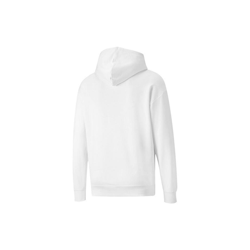 Puma Club Graphic Knit Hoodie Men Hoodies White 533198-02