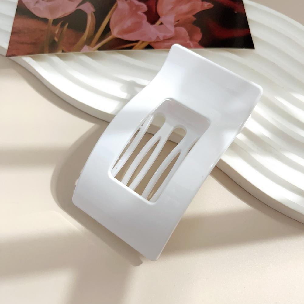 Большие французские плоские заколки для волос для женщин, девушек, матовые леопардовые прямоугольные зажимы-уточки, аксессуары для укладки густых и тонких волос, новые