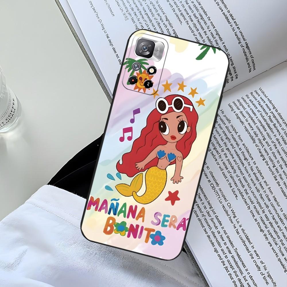 Karol G Manana Sera Bonito Phone Case for Xiaomi Redmi Note 14 13 12 11 9 Ultra 10 Lite Poco F4 F5 X5 Pro Plus Cover