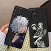Чехол для телефона «Аниме дзюдзюцу кайсен» для Samsung Galaxy S20 S22 Note 20 Ultra 10 Plus 8 9 S21 S23 5g, черный мягкий чехол с броней